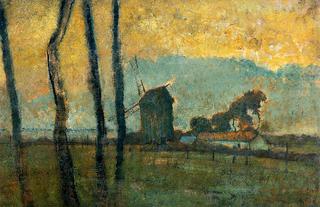 Landscape at Saint Valery-sur-Somme