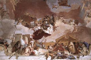Allegory of the European Continent (Apollo and the Continents)