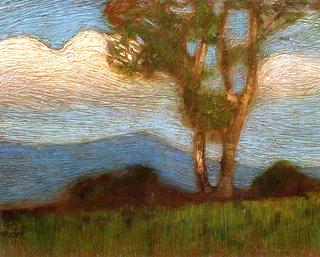 Landscape with Cloud