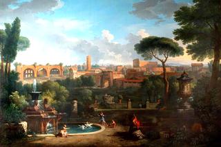 View of Rome from the Baberini Palace