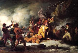 蒙哥马利将军在1775年12月31日对魁北克的袭击中丧生