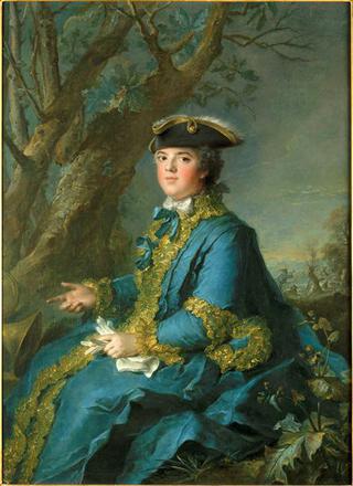 Posthumous portrait of Louise-Élisabeth de France, Duchess of Parma