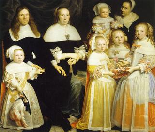 Meyndert Sonck with Wife and Children