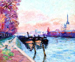 The Seine at Rouen