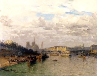 The Seine at Notre Dame