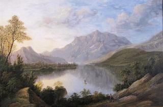 View of the upper end of the lake of Killarney