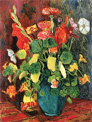 Still Life with Flowers and Nasturtiums