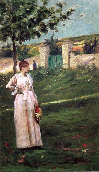 Woman in a Landscape