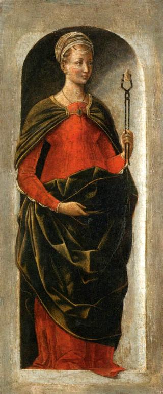Saint Apollonia (from the Griffoni Altarpiece)