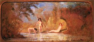 Three Bathers