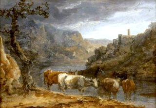 Landscape with Cattle