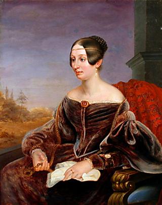 Portrait of Mathilde, Countess Lynar