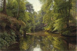 Wooded River Landscape