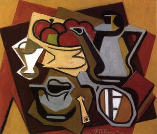 Still Life with Mirror and Cigarette Holder