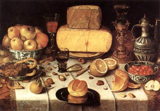Still Life with Jug and Knife