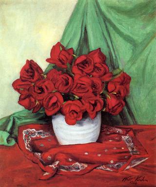 Red Roses with Bandana