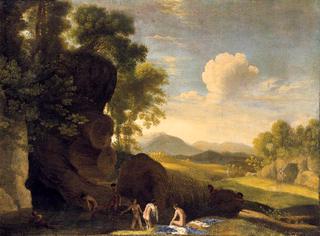 Landscape with Bathing Nymphs