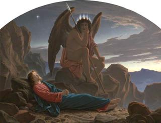 Satan Watching the Sleep of Christ