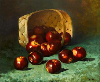 Still Life with Bucket of Apples