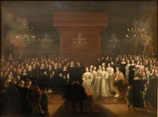 Marriage of the Elector of Brandebourg