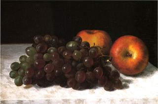 Still Life with Grapes and Apples