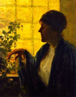 Woman in Silhouette