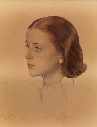 Portrait of the Ballerina Natalie Krassovska