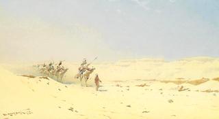 A Bedouin Camel Train