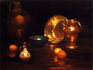 Still Life with Vessels and Fruit