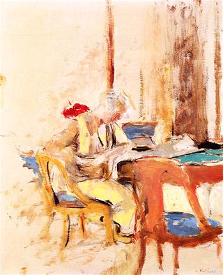 Reading in the Parlor