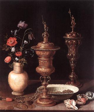 Still Life with Flowers and Goblet