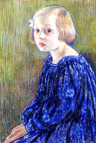 Portrait of Elizabeth van Rysselberghe