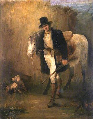 埃尔斯米尔勋爵和他的小马“杰克”