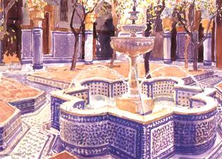 Blue Fountain