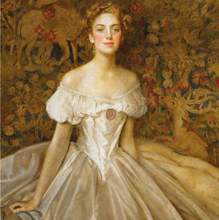 Portrait of Elizabeth Witts, daughter of Frederick Vavasour Broom Witts