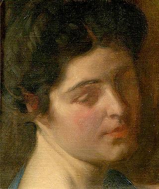 Head of an Unknown Lady