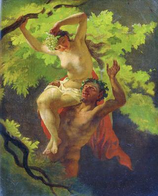 Satyr and Bacchante