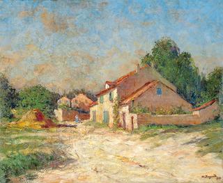 Vieilles maisons, effet de soleil