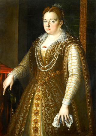 Portrait of Bianca Capello, Grand Duchess of Tuscany