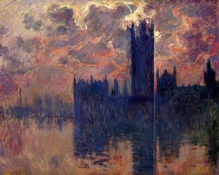 Houses of Parliament, Sunset