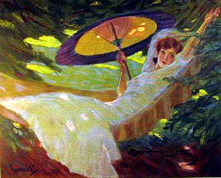 Girl in the Hammock