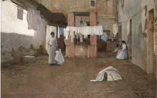 Washerwomen from the Barceloneta