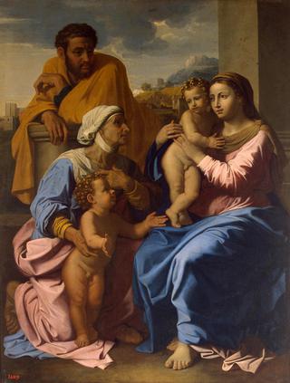 神圣家庭与圣伊丽莎白和施洗约翰
