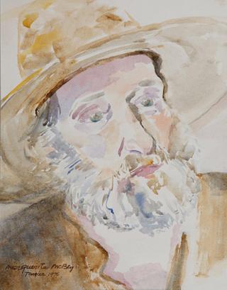 The Last Portrait of Duncan Grant