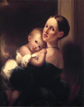 Mrs. James Miles Bush and Her Daughter, Nannie