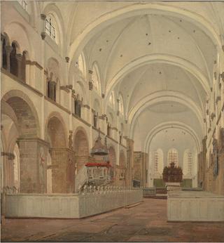 The Interior of Ribe Cathedral