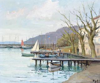 Sailing boats in Provence