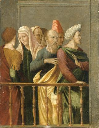 Group of Figures on the Balcony