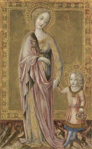 圣多萝西与婴儿基督