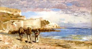 Camel Traders outside Tangier